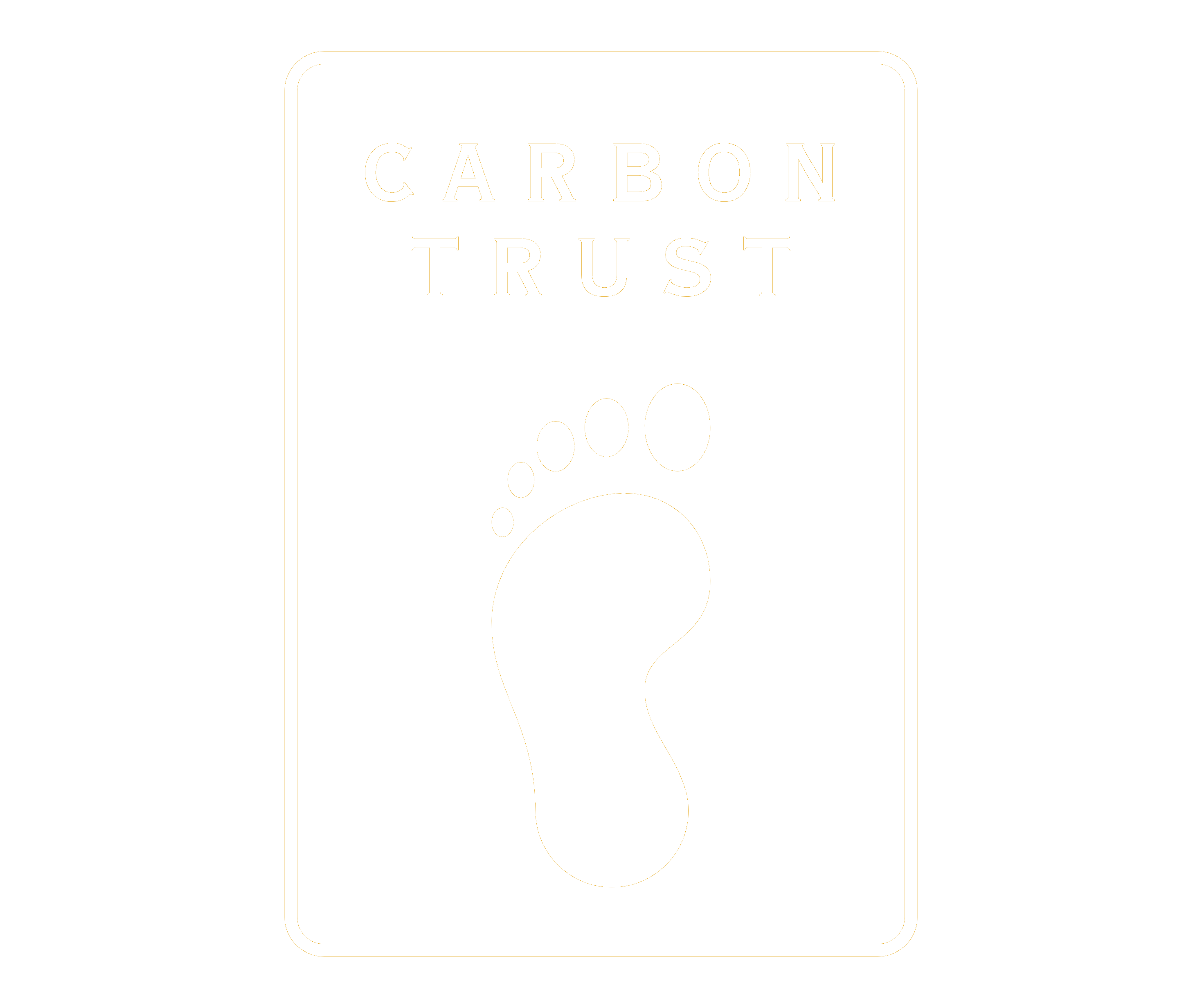 Carbon Trust certification for Flexbumin environmental sustainability and reduced CO2 footprint